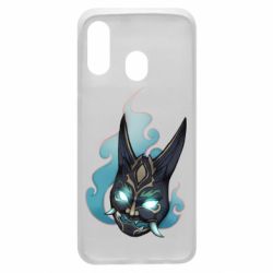 Чехол для Samsung A40 Genshin Impact Xiao's mask - PrintSalon