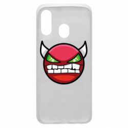 Чохол для Samsung A40 Geometry Dash Demon - PrintSalon
