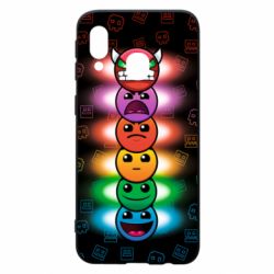 Чохол для Samsung A40 Geometry Dash Levels - PrintSalon