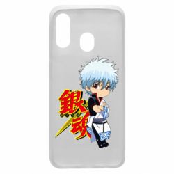 Чехол для Samsung A40 Гинтама Мальчик - PrintSalon