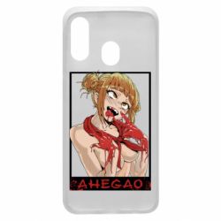 Чохол для Samsung A40 Хіміко ахегао - PrintSalon