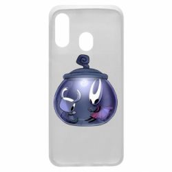 Чехол для Samsung A40 Hollow Knight  and Hornet - PrintSalon