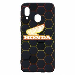 Чехол для Samsung A40 Honda color logo
