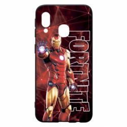 Чехол для Samsung A40 Iron Man Fortnite - PrintSalon