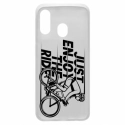 Чехол для Samsung A40 Just enjoy the ride - PrintSalon