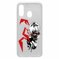 Чехол для Samsung A40 Канеки Кен - PrintSalon