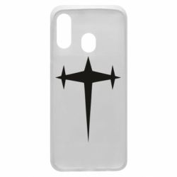 Чехол для Samsung A40 Kill la Kill Three-Star Uniform Logo - PrintSalon