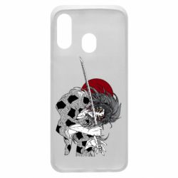 Чехол для Samsung A40 Kokushibo Tsugikuni - PrintSalon