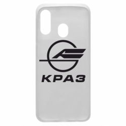 Чехол для Samsung A40 КРаЗ лого - PrintSalon