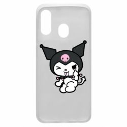 Чехол для Samsung A40 Kuromi hello kitty - PrintSalon
