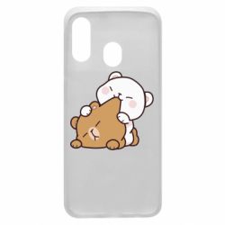 Чехол для Samsung A40 Кусь мишки - PrintSalon