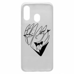 Чехол для Samsung A40 Липкое Ахегао