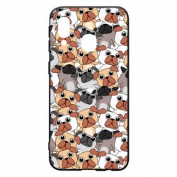 Чохол для Samsung A40 Little puppies - PrintSalon