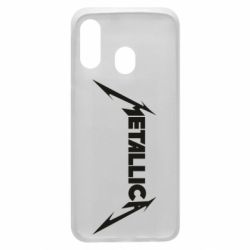 Чехол для Samsung A40 Logo Metallica - PrintSalon