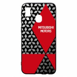 Чехол для Samsung A40 Logo Mitsubishi Motors - PrintSalon