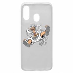 Чехол для Samsung A40 Луффи пробуждение - PrintSalon