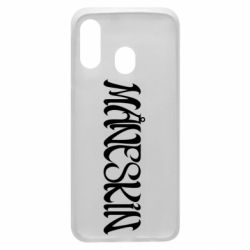 Чохол для Samsung A40 Måneskin logo art