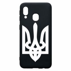 Чехол для Samsung A40 Маленький герб України - PrintSalon