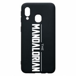 Чохол для Samsung A40 Mandalorian logo - PrintSalon