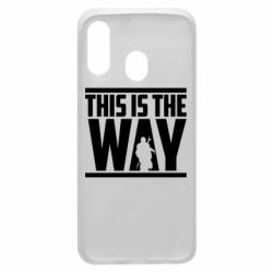 Чохол для Samsung A40 Mandalorian This Is The Way - PrintSalon