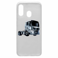 Чехол для Samsung A40 MEN truck - PrintSalon