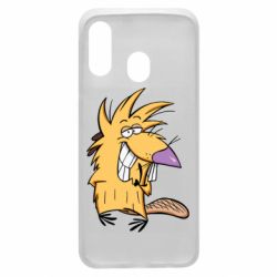 Чехол для Samsung A40 Norbert from Angry Beavers - PrintSalon