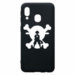 Чохол для Samsung A40 One Piece Luffy Captain - PrintSalon