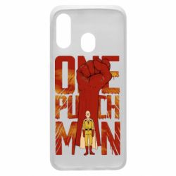 Чохол для Samsung A40 One Punch Man Saitama