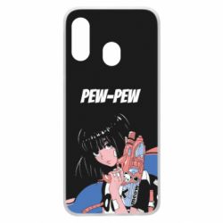 Чехол для Samsung A40 Pew-Pew - PrintSalon