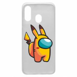 Чохол для Samsung A40 Pikachu Among Us - PrintSalon