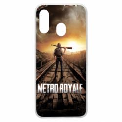 Чехол для Samsung A40 Pubg Metro Royale - PrintSalon