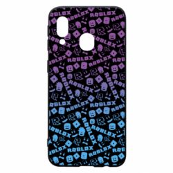 Чехол для Samsung A40 Roblox Gradient - PrintSalon