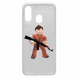 Чехол для Samsung A40 Roblox Prisoner - PrintSalon