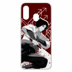 Чехол для Samsung A40 Sasuke Uchiha - PrintSalon