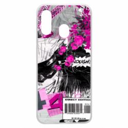 Чехол для Samsung A40 Satoru gojo collage - PrintSalon