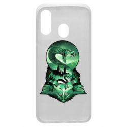 Чохол для Samsung A40 Slytherin collage - PrintSalon