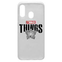 Чехол для Samsung A40 Stranger Things. - PrintSalon