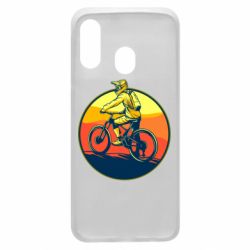 Чехол для Samsung A40 Сyclist - PrintSalon