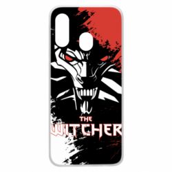 Чехол для Samsung A40 The Witcher Spray Art - PrintSalon