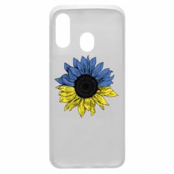 Чехол для Samsung A40 Украина! Подсолнух - PrintSalon