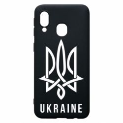 Чехол для Samsung A40 UKRAINE symbol - PrintSalon