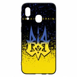 Чохол для Samsung A40 Ukraine, yellow blue - PrintSalon