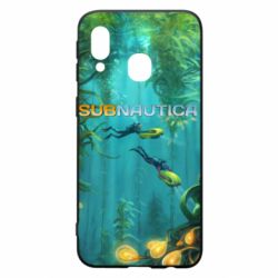 Чехол для Samsung A40 Underwater Subnautica - PrintSalon