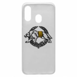 Чехол для Samsung A40 Волк УССО - PrintSalon