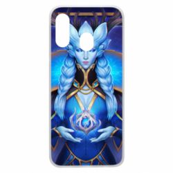 Чехол для Samsung A40 Warcraft Winter Queen - PrintSalon