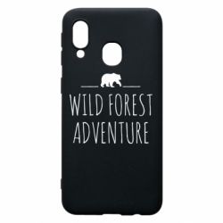 Чехол для Samsung A40 Wild forest adventure - PrintSalon