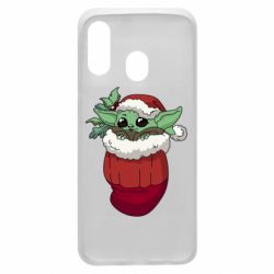 Чехол для Samsung A40 Йода в перчатке - PrintSalon