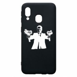 Чехол для Samsung A40 Zelensky fuck putin - PrintSalon