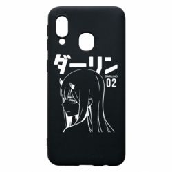 Чехол для Samsung A40 Zero Two Girl - PrintSalon