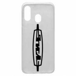 Чехол для Samsung A40 ЗиЛ логотип - PrintSalon